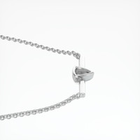 18K White Gold Vedic Necklace Setting Image