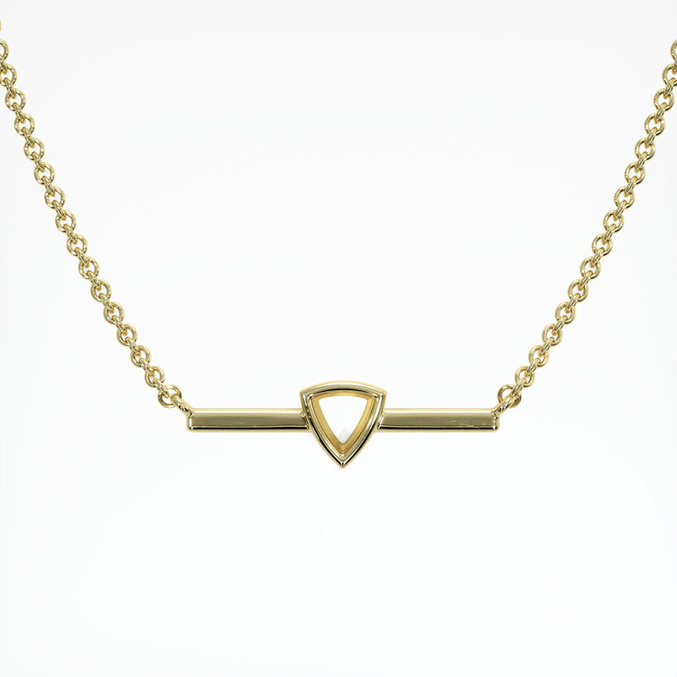 14K Yellow Gold Vedic Necklace Setting