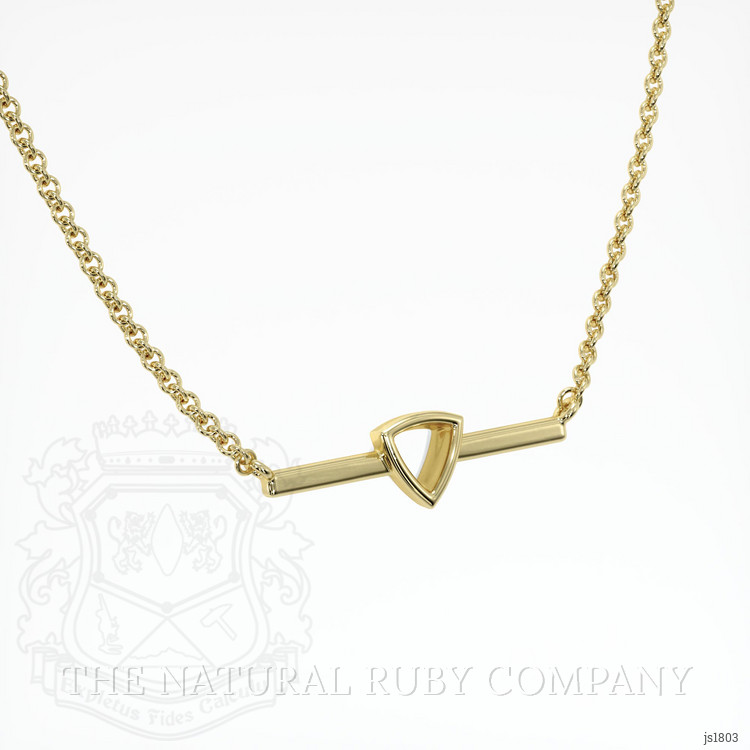 14K Yellow Gold Vedic Necklace Setting