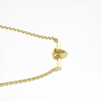14K Yellow Gold Vedic Necklace Setting Image