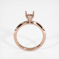 14K Rose Gold Pave Ring Setting Image