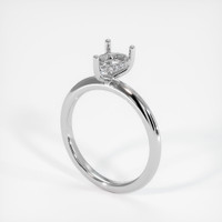 14K White Gold Pave Ring Setting Video