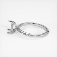 14K White Gold Pave Ring Setting Image
