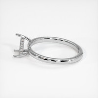 18K White Gold Pave Ring Setting Image