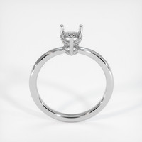 18K White Gold Pave Ring Setting Image