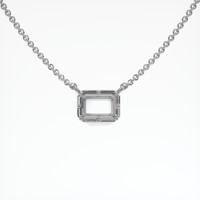 10K White Gold Antique Style Pendant Setting Video