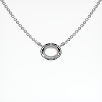 10K White Gold Antique Style Pendant Setting Video