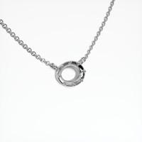 10K White Gold Antique Style Pendant Setting Image