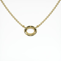 14K Yellow Gold Antique Style Pendant Setting Video