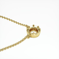 14K Yellow Gold Antique Style Pendant Setting Image