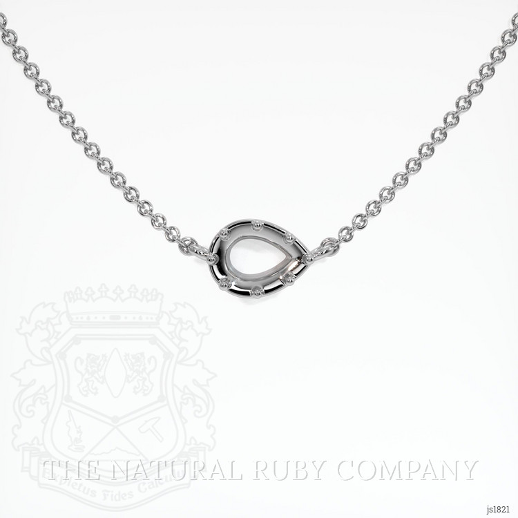 Platinum 950 Antique Style Pendant Setting