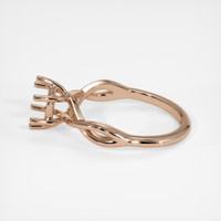 18K Rose Gold Solitaire Ring Setting Image
