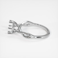 10K White Gold Solitaire Ring Setting Image