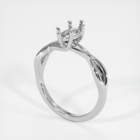 18K White Gold Solitaire Ring Setting Video