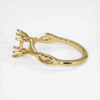 18K Yellow Gold Solitaire Ring Image