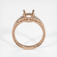 14K Rose Gold Antique Style Ring Setting Image