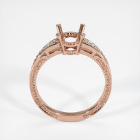 14K Rose Gold Antique Style Ring Setting Image