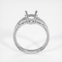 10K White Gold Antique Style Ring Setting Image