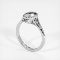18K White Gold Bezel Ring Setting Video