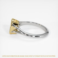 14K Yellow & White Bezel Ring Setting Image