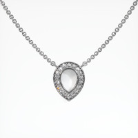 10K White Gold Pave Pendant Setting Video