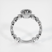 14K White Gold Pave Ring Setting Image