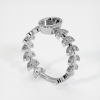 18K White Gold Pave Ring Setting Video