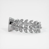 18K White Gold Pave Ring Setting Image