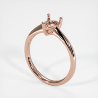 14K Rose Gold Vedic Ring Setting Video