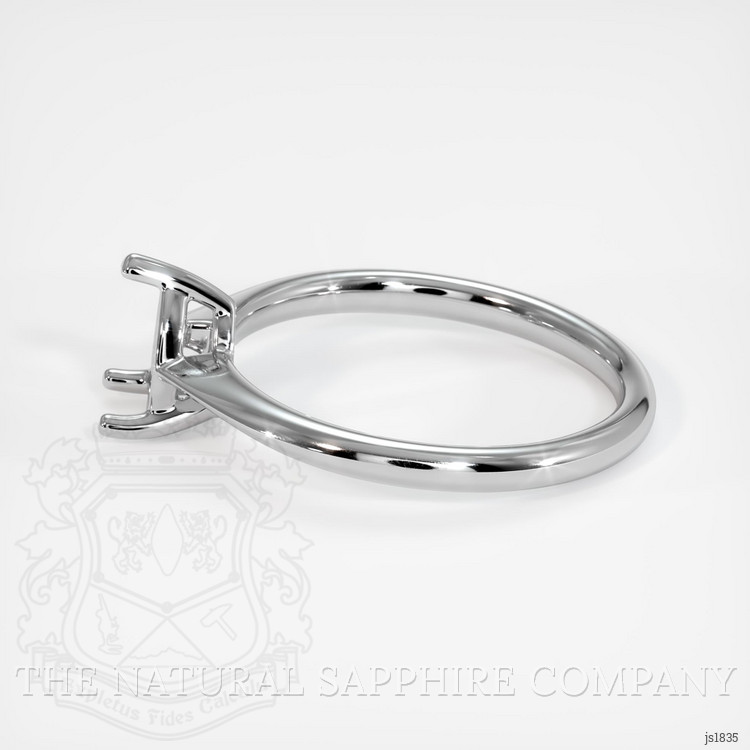 14K White Gold Vedic Ring Setting