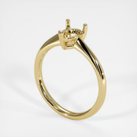 14K Yellow Gold Solitaire Ring Video