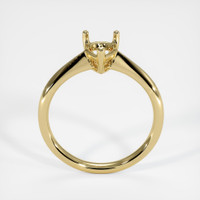 14K Yellow Gold Solitaire Ring Image