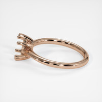 14K Rose Gold Vedic Ring Setting Image