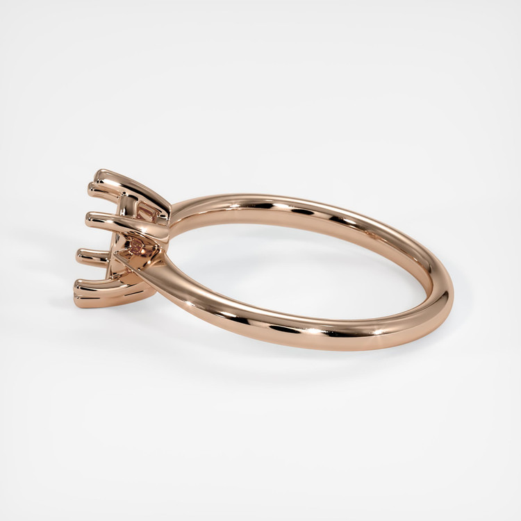 18K Rose Gold Vedic Ring Setting