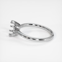 14K White Gold Vedic Ring Setting Image