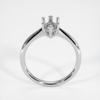 14K White Gold Vedic Ring Setting Image