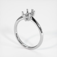 18K White Gold Solitaire Ring Video