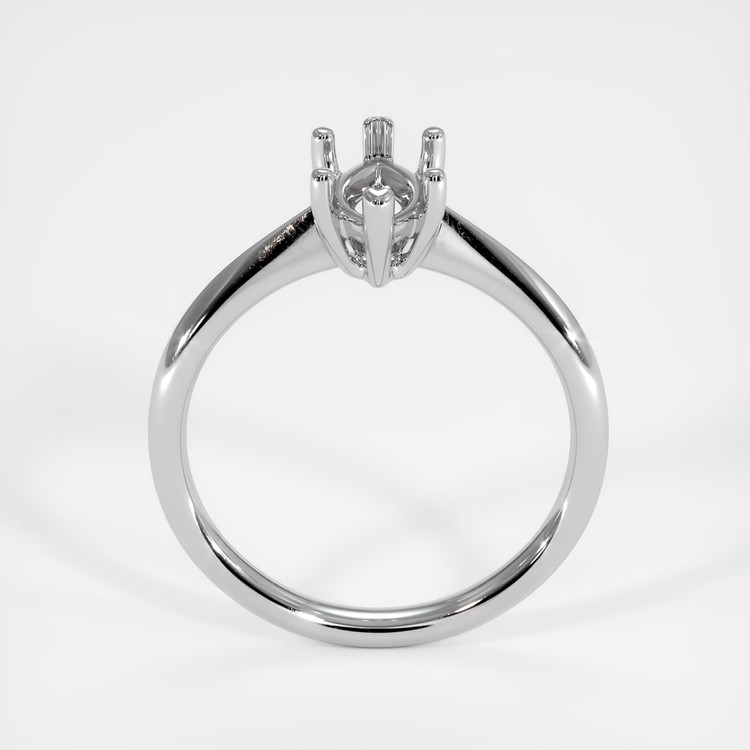18K White Gold Vedic Ring Setting