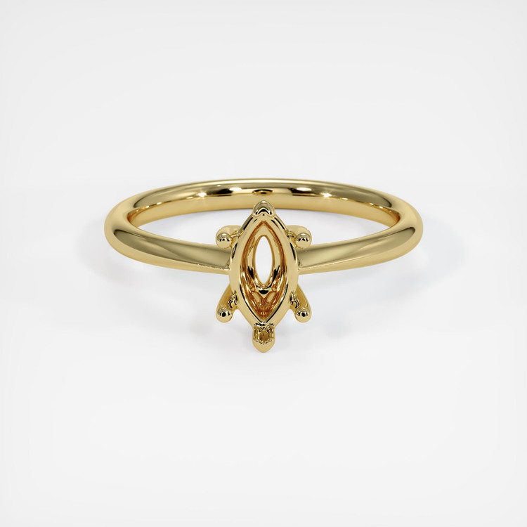 18K Yellow Gold Vedic Ring Setting