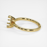 18K Yellow Gold Vedic Ring Setting Image
