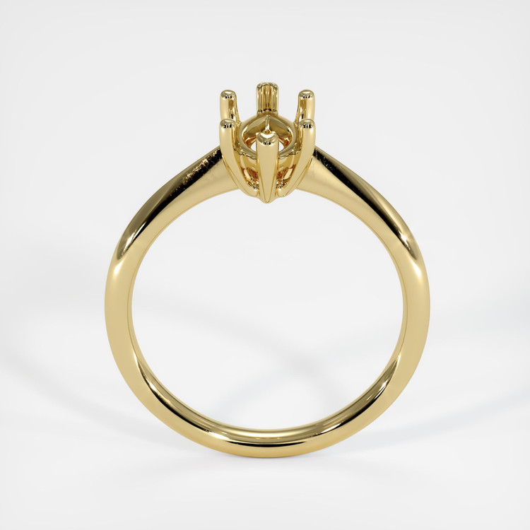 18K Yellow Gold Vedic Ring Setting
