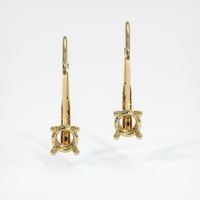 14K Yellow Gold Drops Earring Setting Image