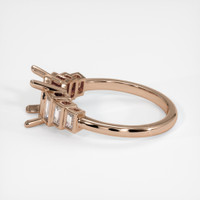 18K Rose Gold Antique Style Ring Setting Image