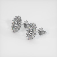 Platinum 950 Halo Earring Setting Video