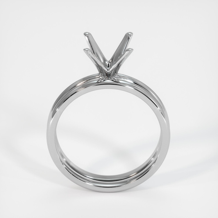 Platinum 950 Wedding Set Ring Setting