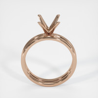 18K Rose Gold Wedding Set Ring Setting Image