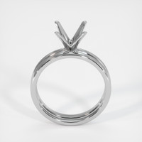 14K White Gold Wedding Set Ring Setting Image