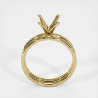 10K Yellow Gold Wedding Set Ring Setting Image