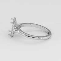 Platinum 950 Pave Ring Setting Image