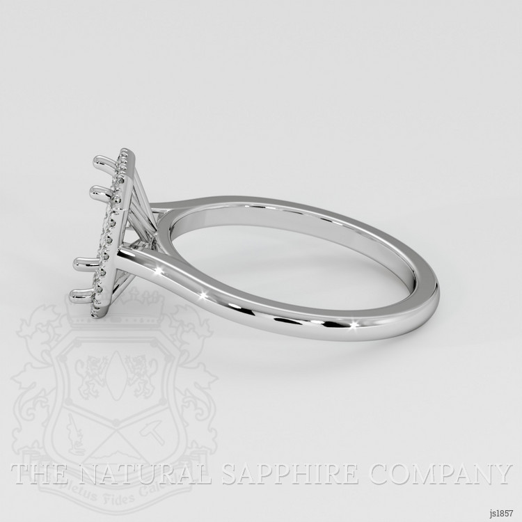 Platinum 950 Pave Ring Setting